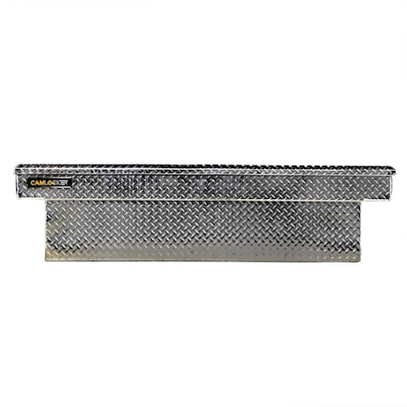 Camlocker 71in Crossover Truck Tool Box, Polished Aluminum KS71